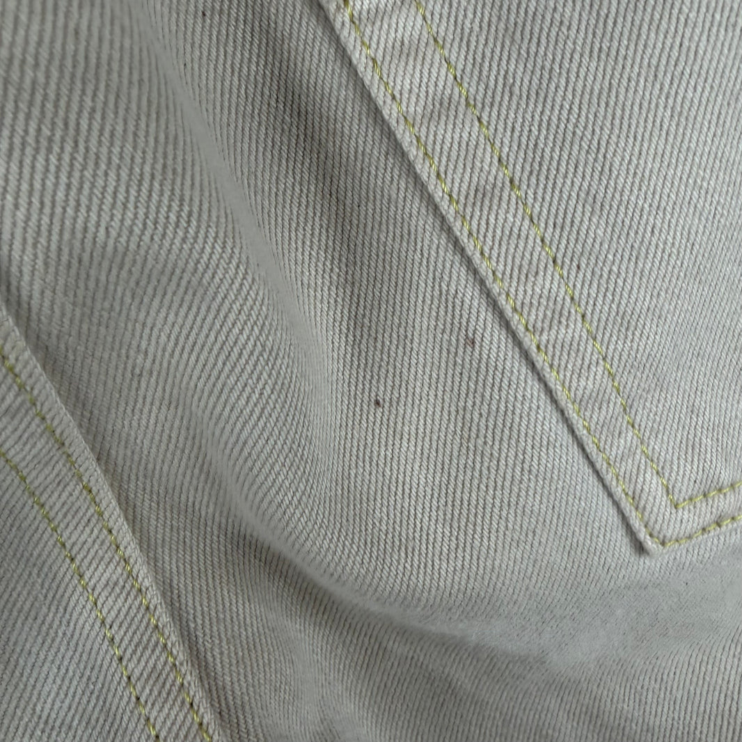 Jacquemus Le Splash White Tapered Jeans