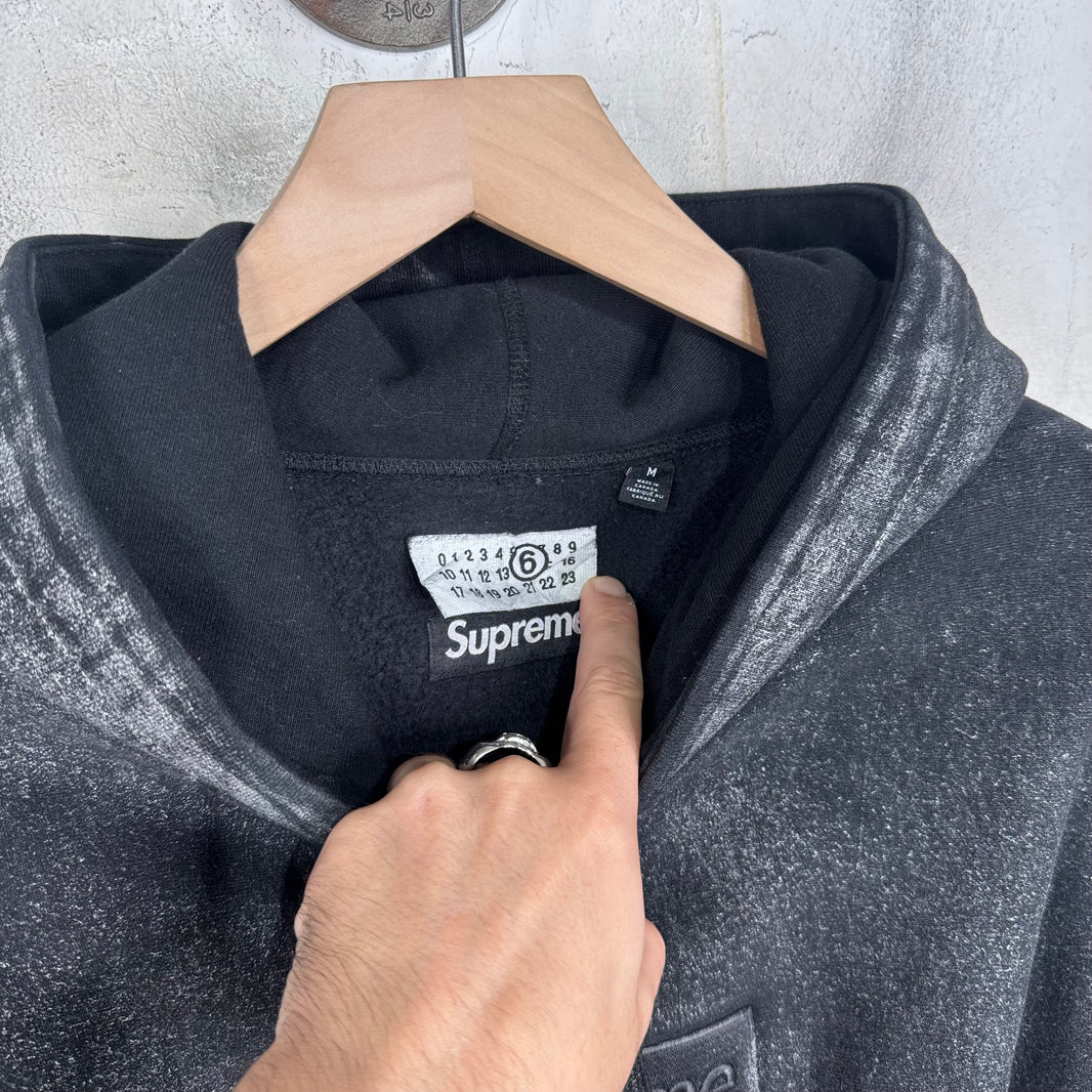 Supreme x MM6 Box Logo Hoodie
