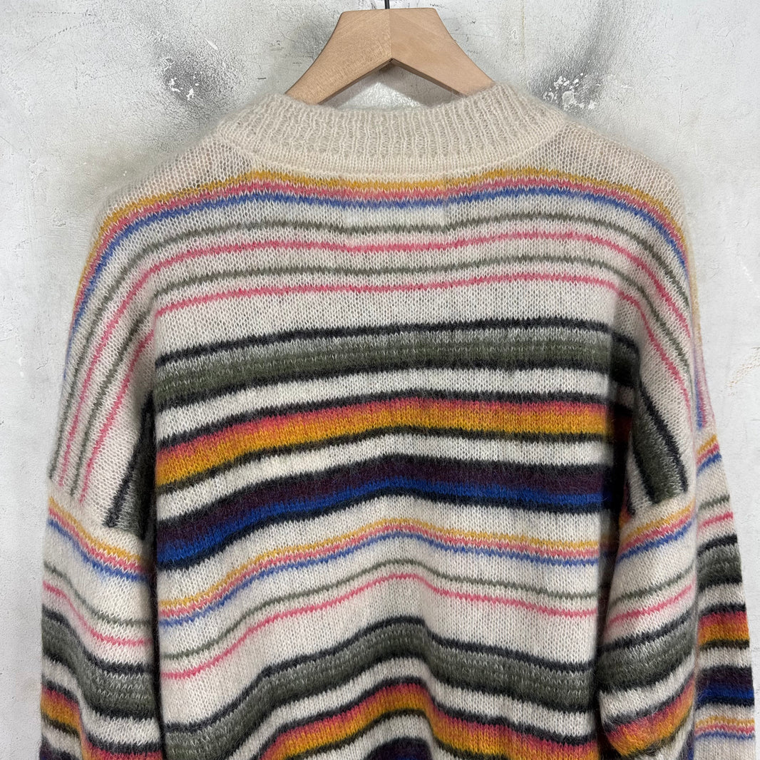 Isabel Marant Striped Mohair Sweater