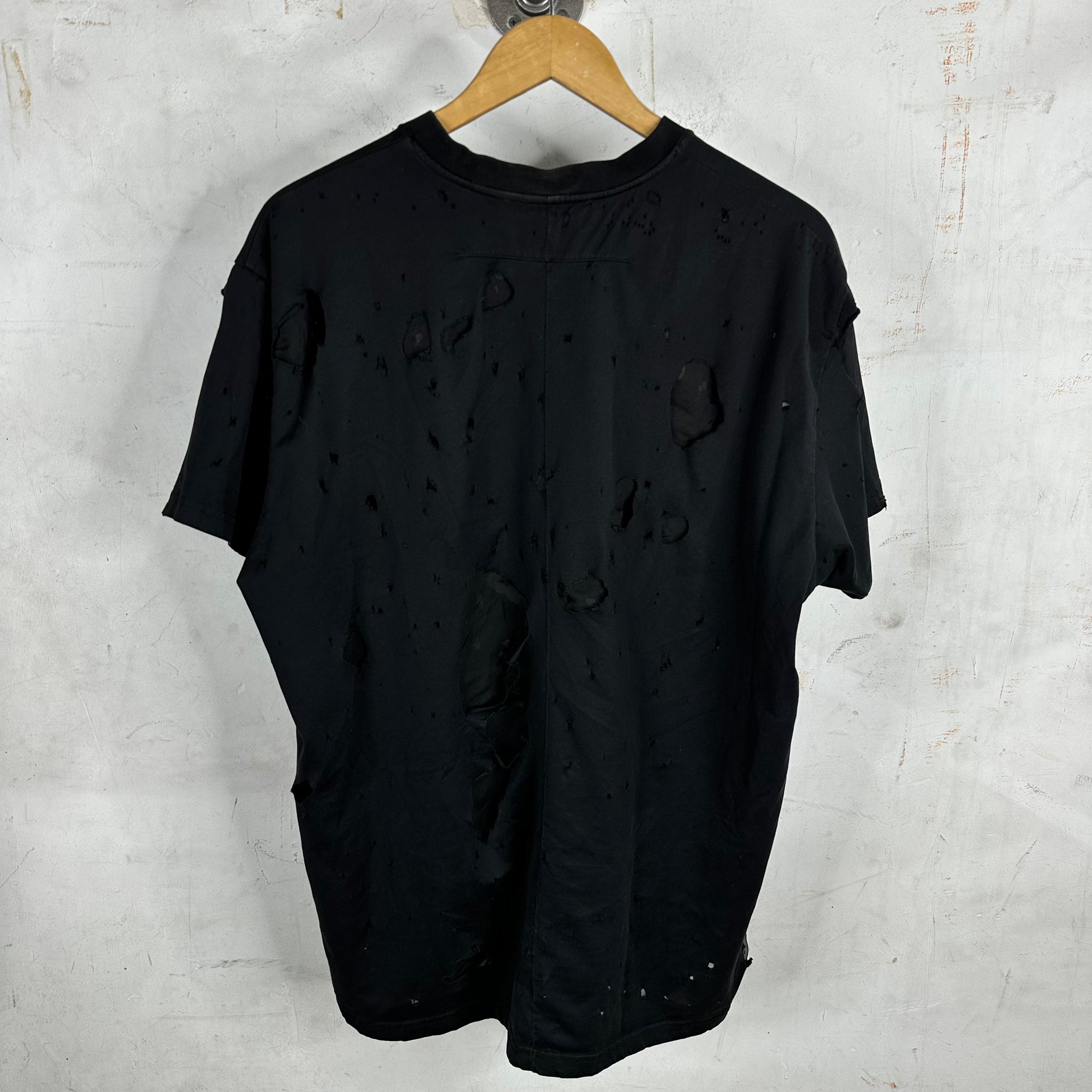 Givenchy Distressed Logo T-Shirt