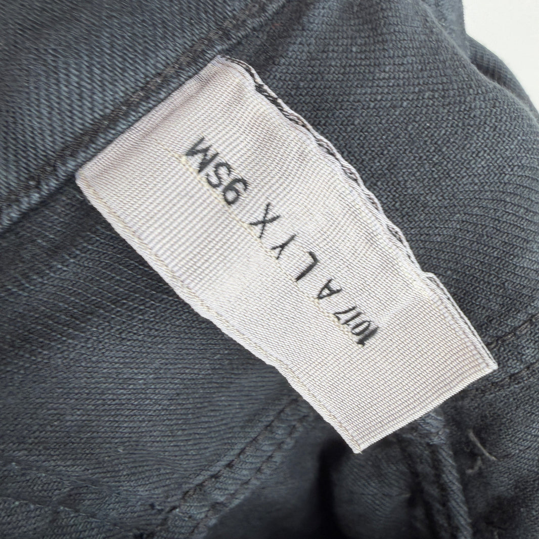 Alyx Blackmeans Studded Shredded Jeans
