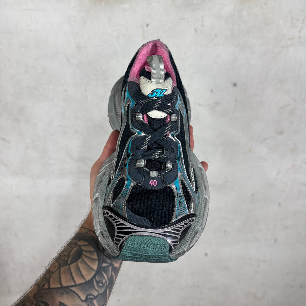 Balenciaga Navy/Neon 3XL Sneakers