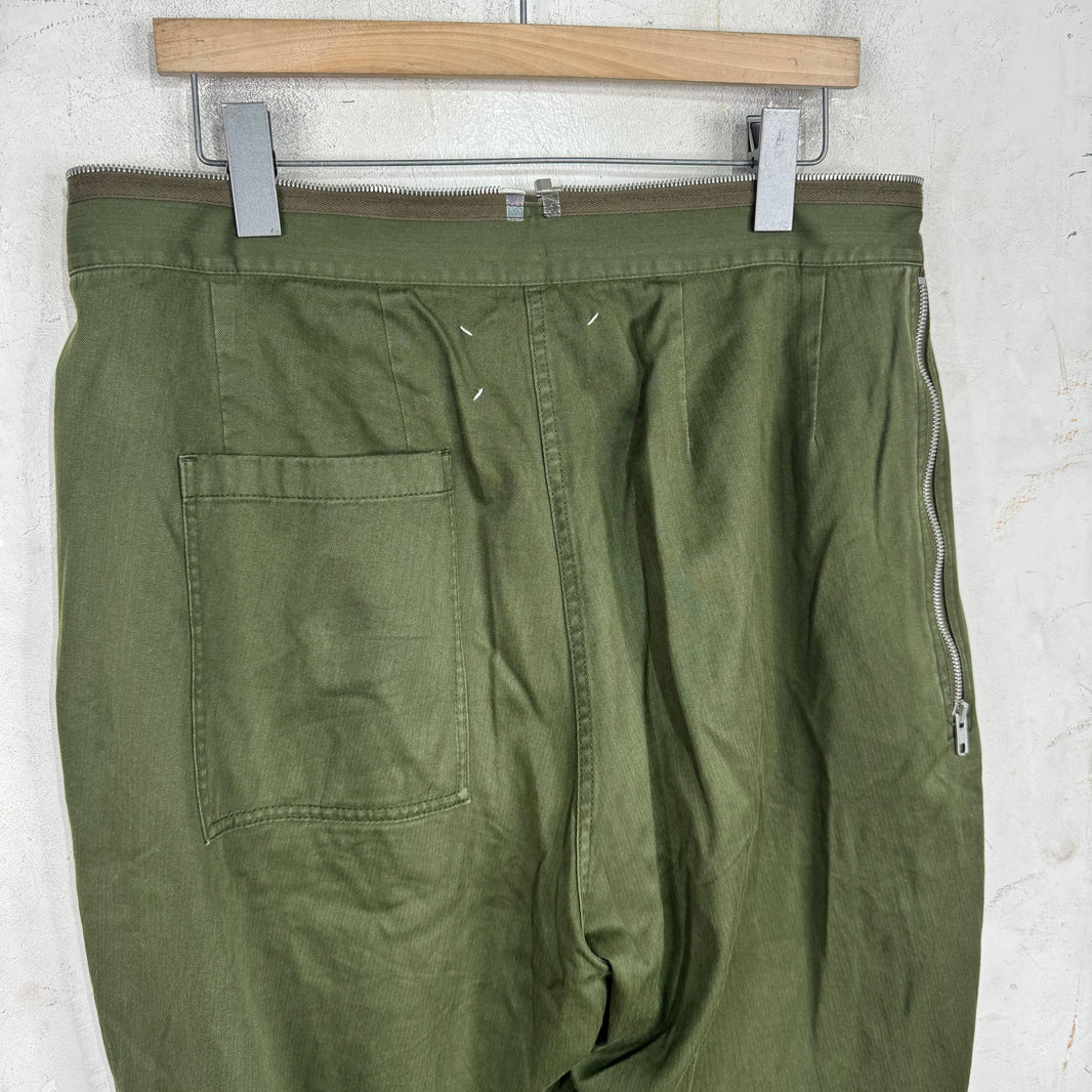 Margiela Zippered Flight Pants