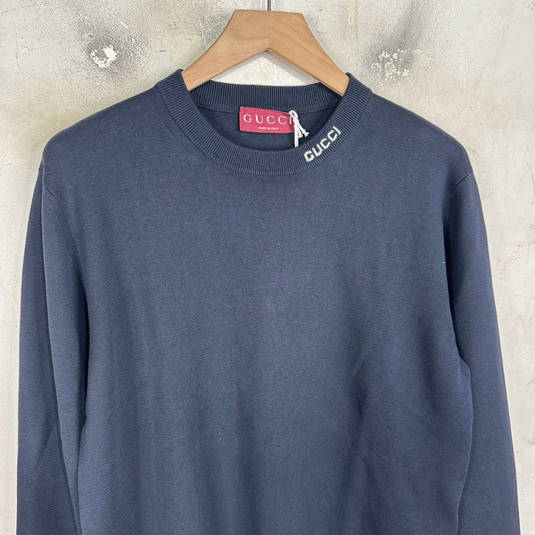 Gucci Neck Logo Sweater