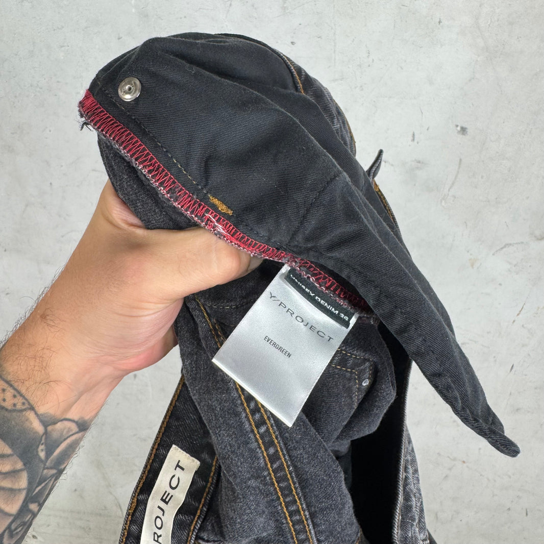 Y/Project Grey Wire Jeans