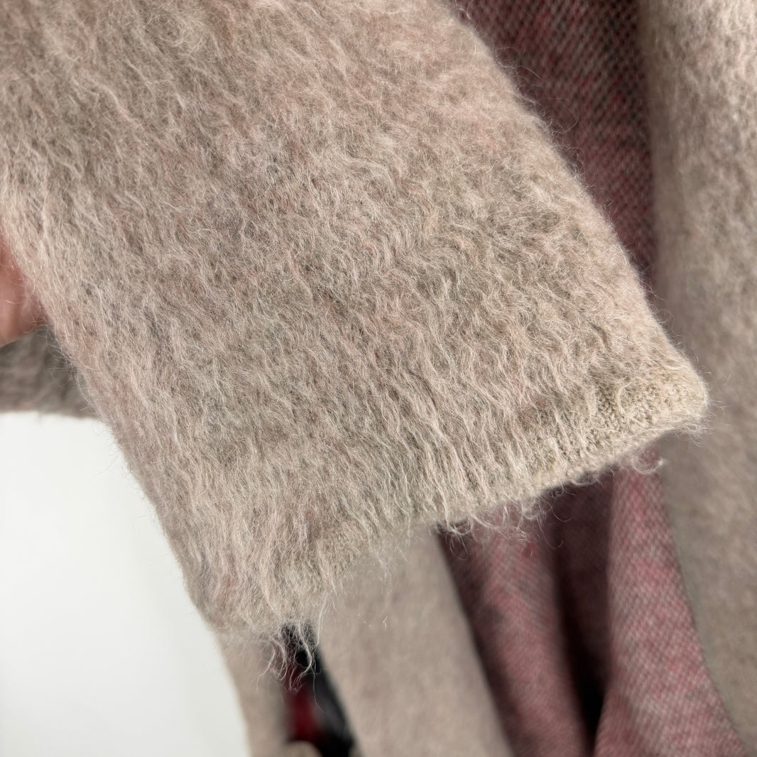 Needles Mohair Wool Blend Long Kimono Cardigan