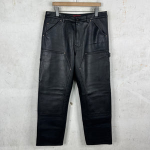 Supreme Leather Loose Double Knee Carpenters