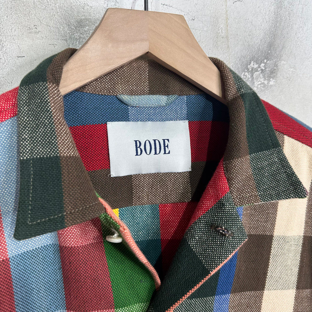 Bode Rainbow Plaid Flannel