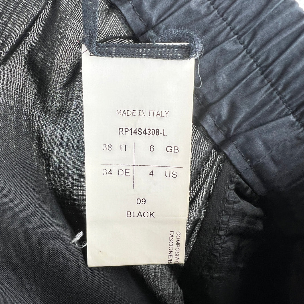 Rick Owens Vicious Wool Dropcrotch Drawstring Pants