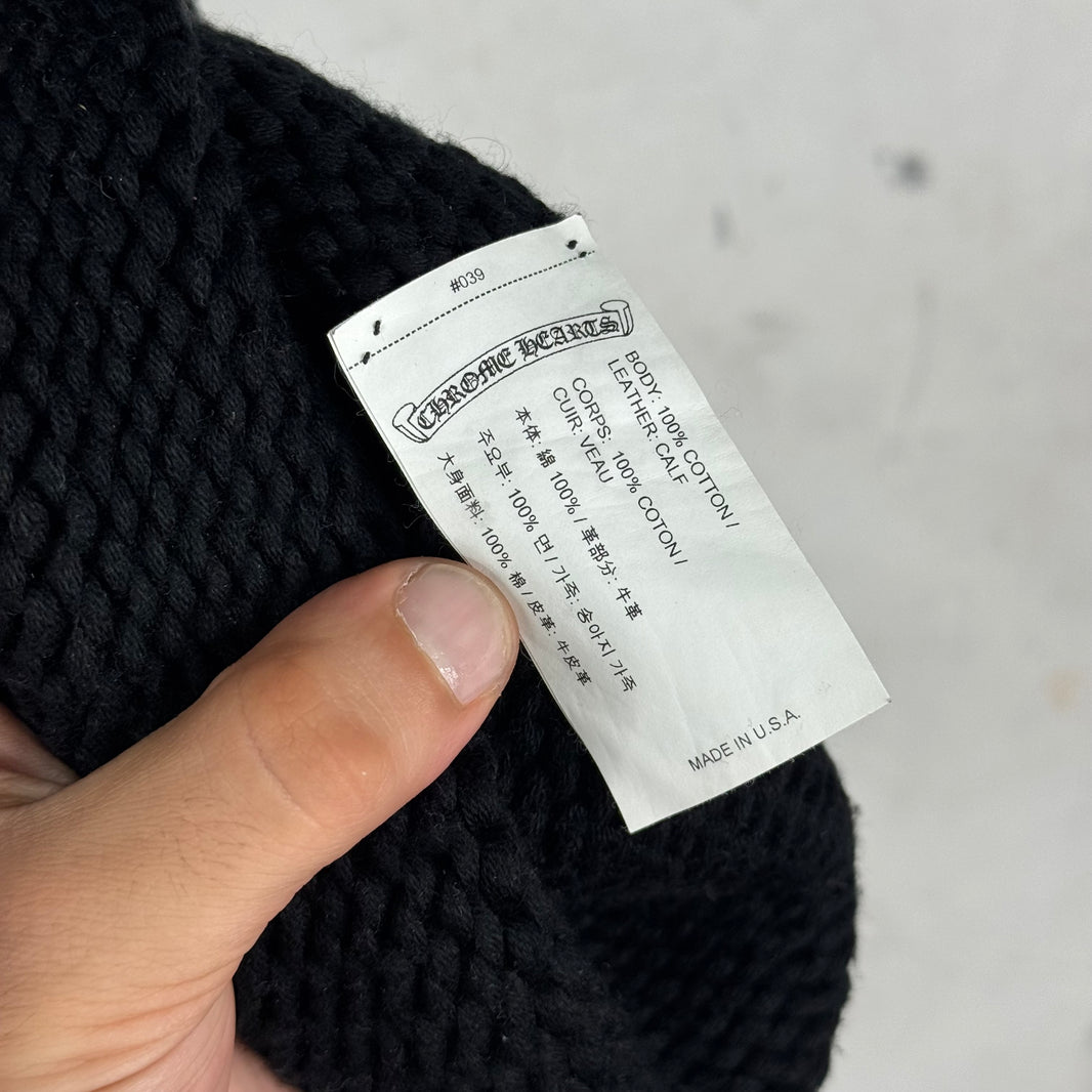 Chrome Hearts Patch Cotton Beanie