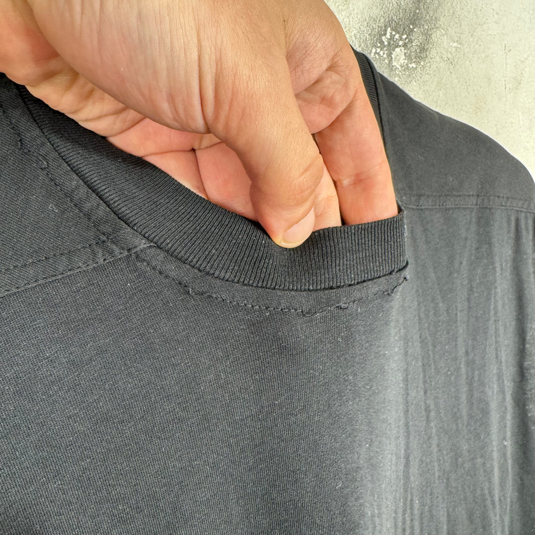 Rick Owens Black Long Tank Top