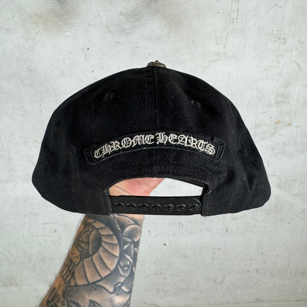 Chrome Hearts Vertical Embroidered Logo Hat