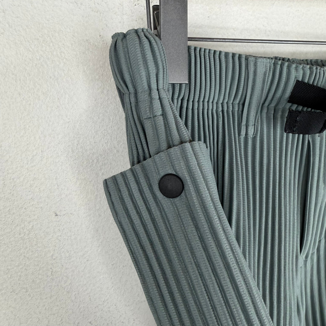 Issey Miyake Plisse Cargo Shorts