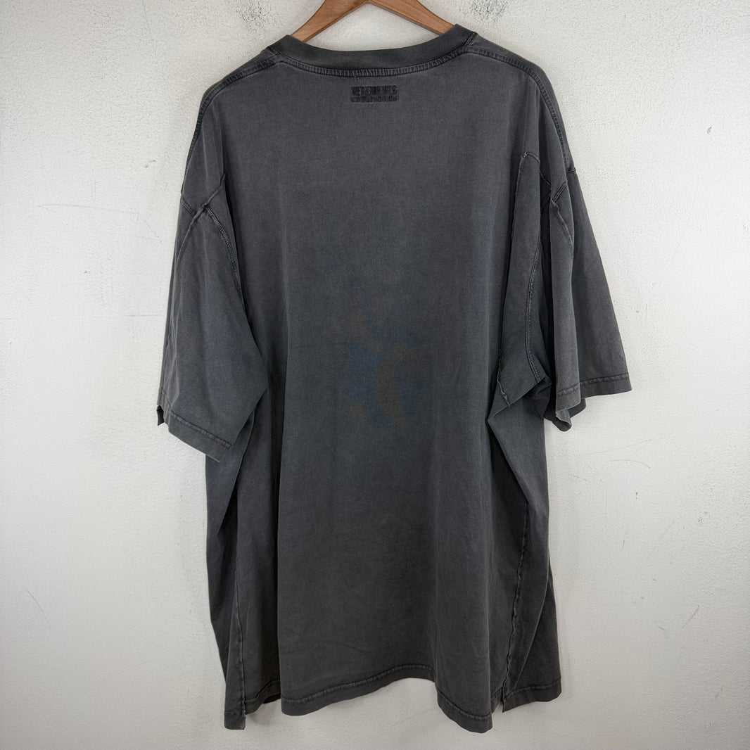 Vetements Gray Patchwork T-Shirt
