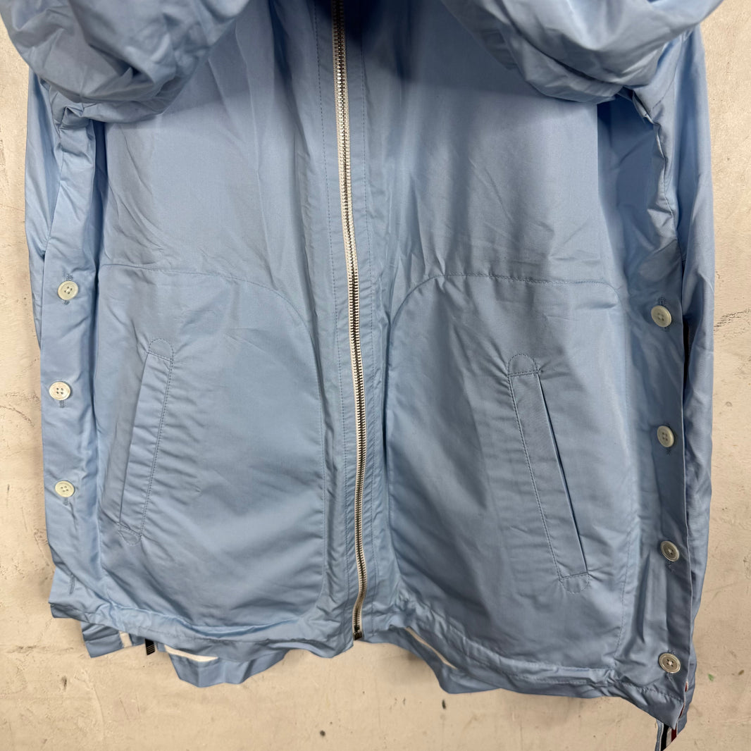 Thom Browne Blue Packable Track Jacket