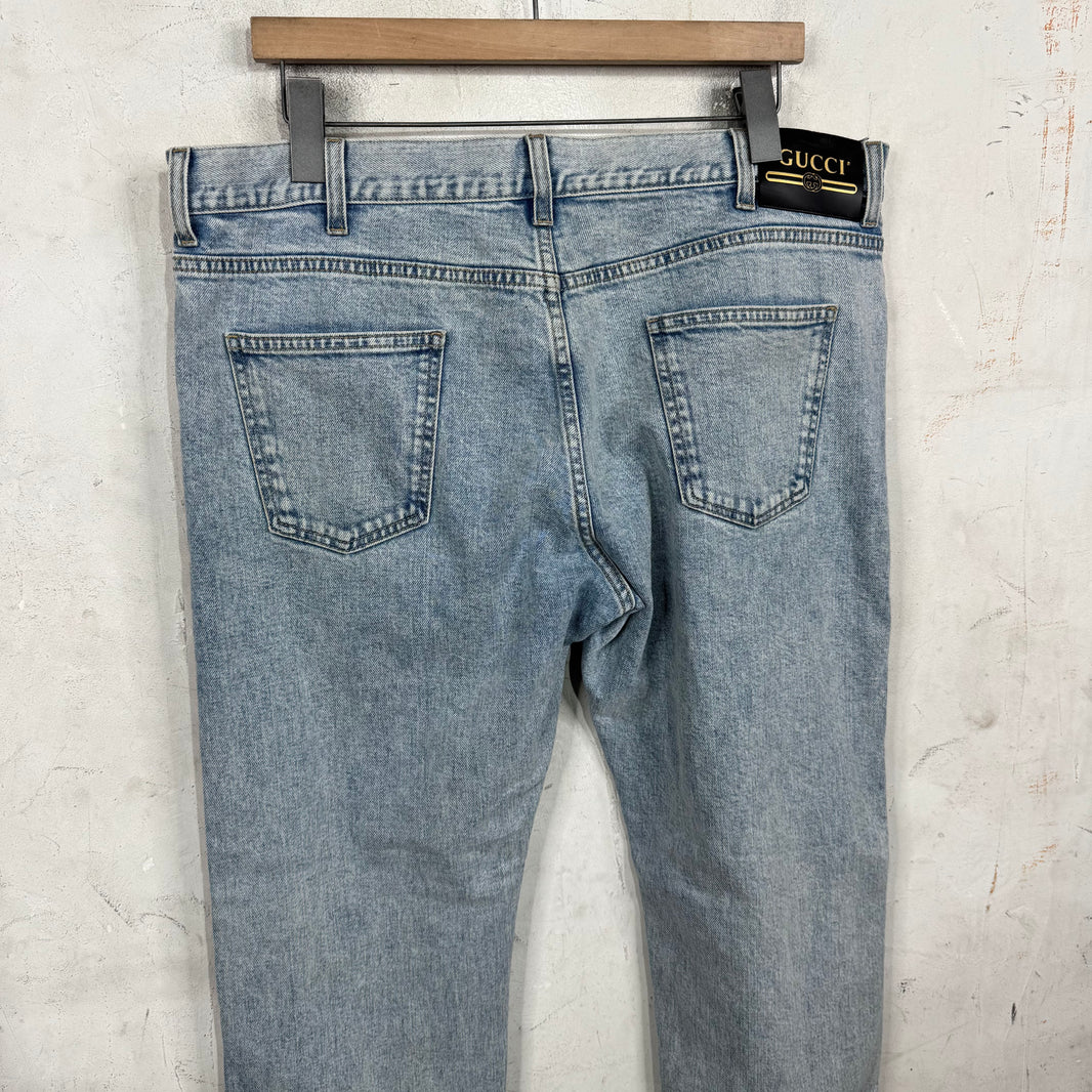 Gucci Lightwash Jeans