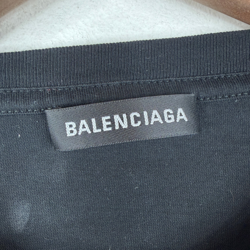Balenciaga Black Campaign T-Shirt