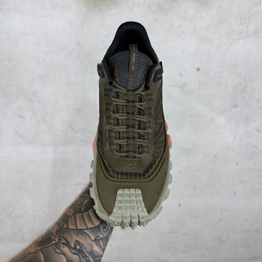 Moncler Olive Trailgrip Sneakers
