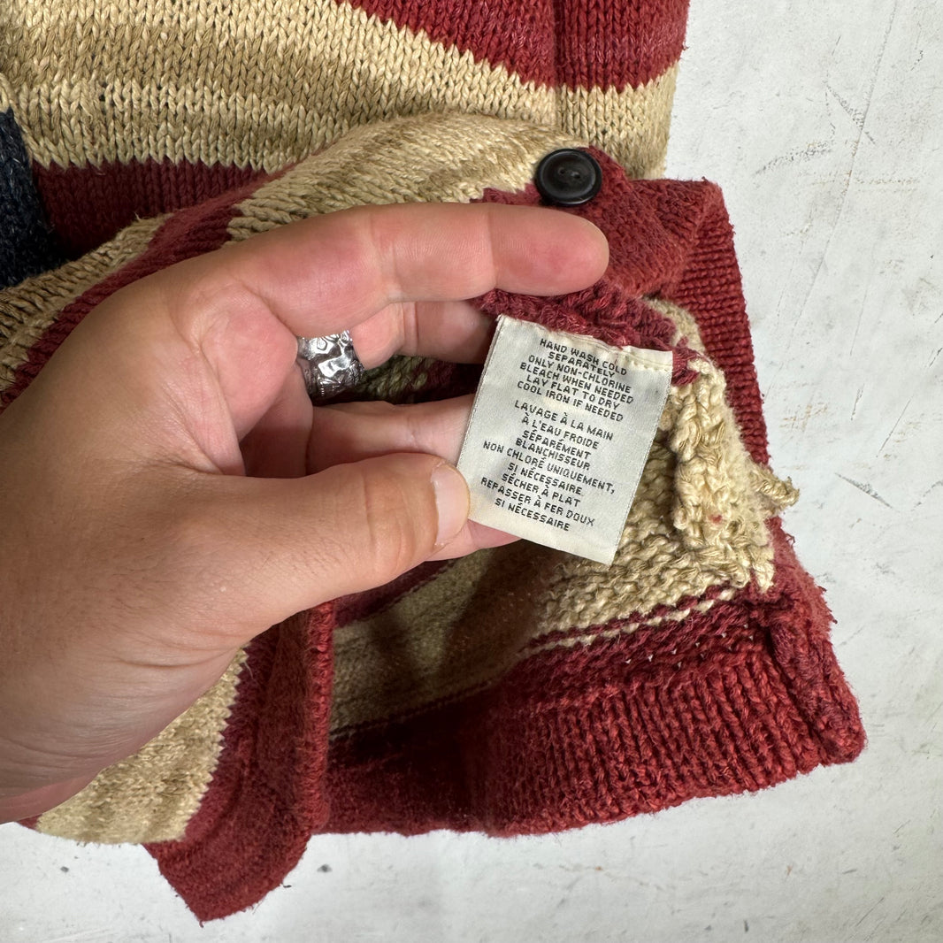 Ralph Lauren Denim & Supply American Flag Shawl Cardigan