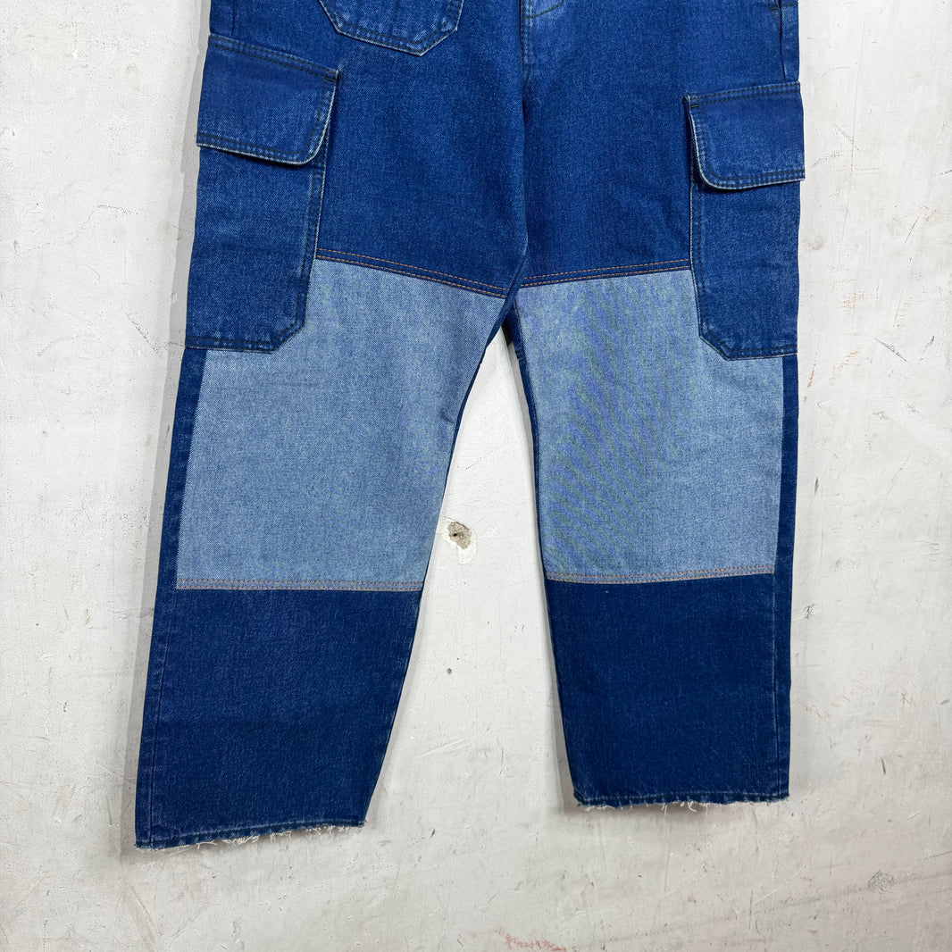 Marni Paneled Knee Cargo Jeans