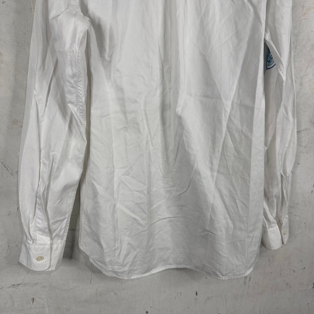 Vivienne Westwood Embroidered White Button Up
