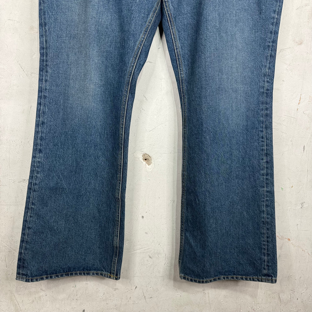 Margiela Medium Wash Flared Jeans
