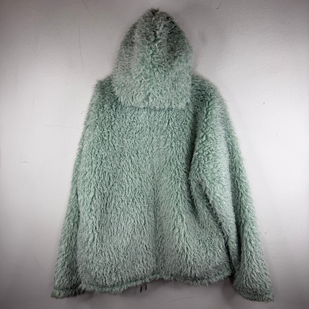 Marni Green Shaggy Jacket
