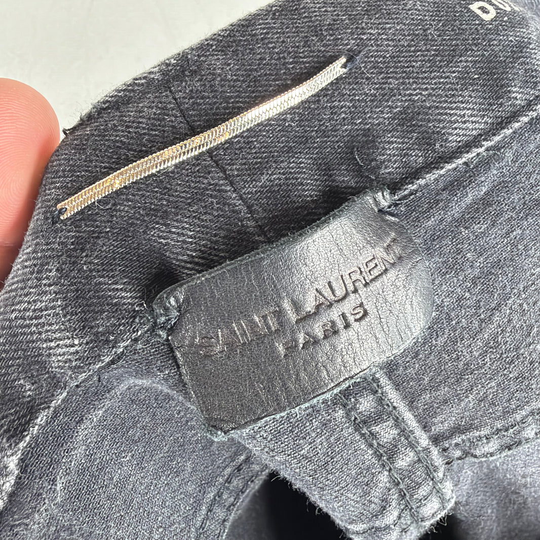 Saint Laurent Black D02 Jeans