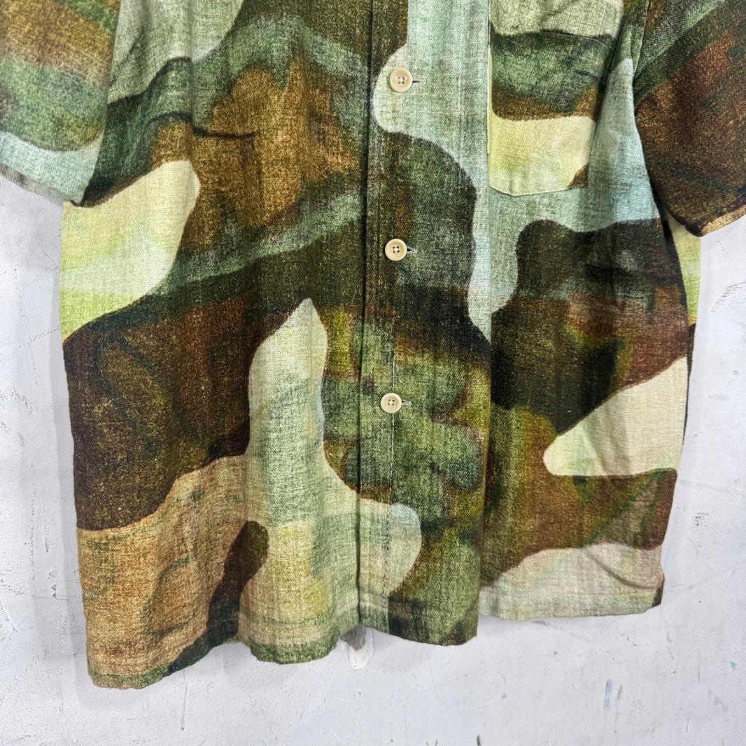 Our Legacy Patterned Canvas Box Shirt