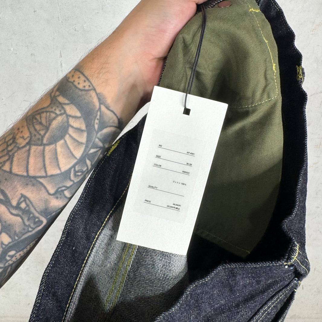 A.Presse Tapered Selvedge Jeans