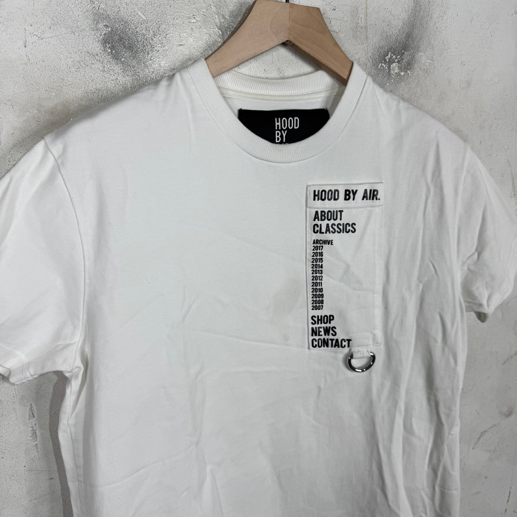 Hood By Air Classic Pocketed T-Shirt