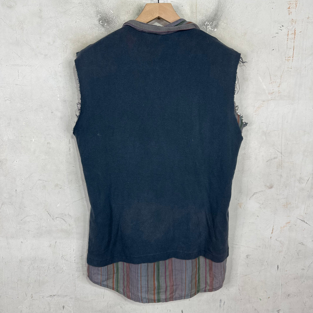Raf Simons SS04 Layered Sleeveless Shirt