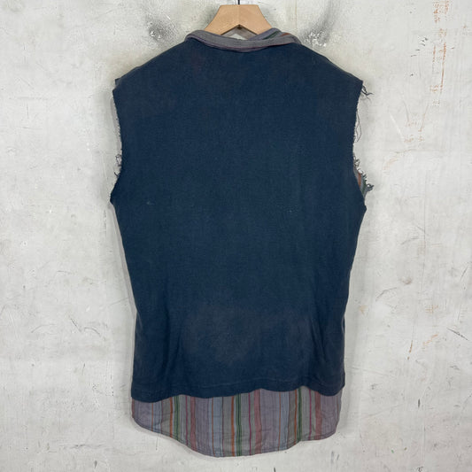 Raf Simons SS04 Layered Sleeveless Shirt