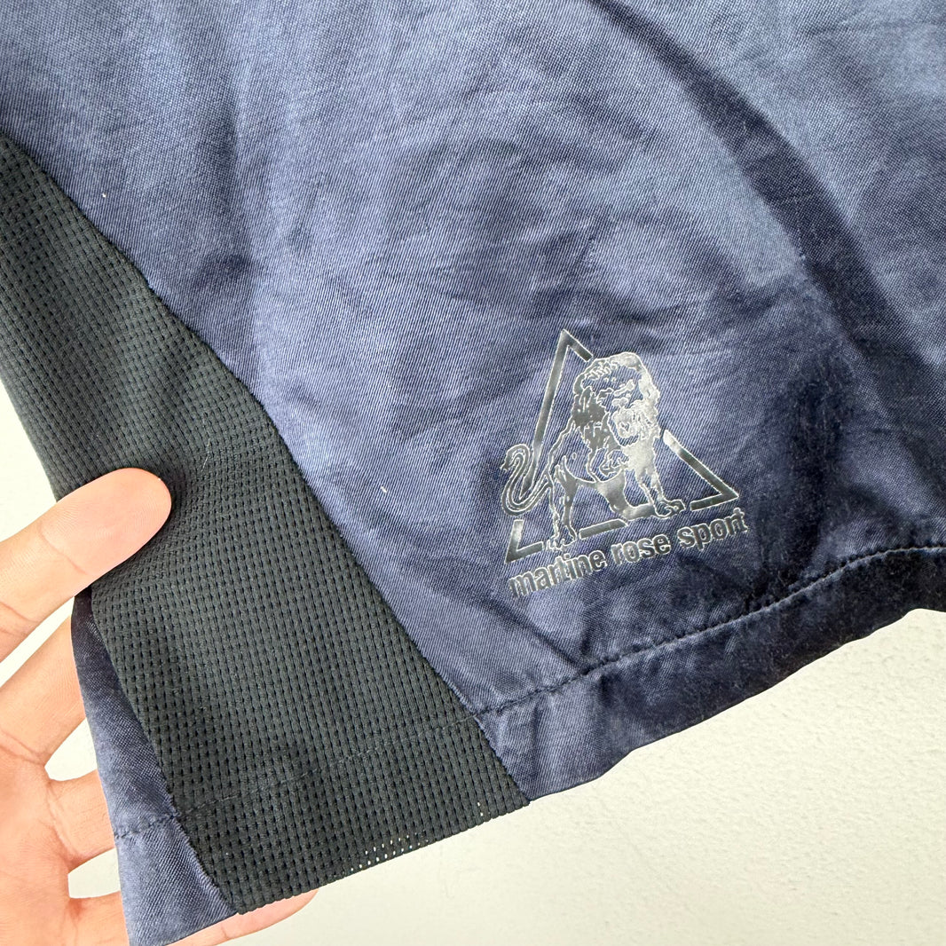 Martine Rose Navy Long Basketball Shorts