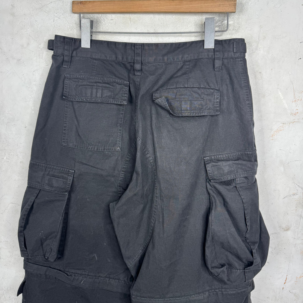 Balenciaga Mulitpocketed Convertible Cargos