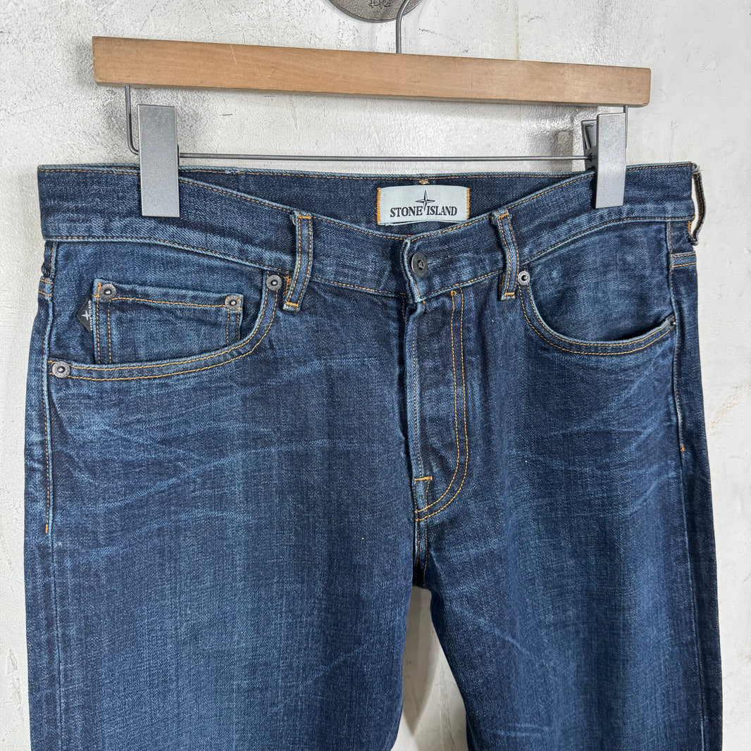 Stone Island Dark Blue Jeans