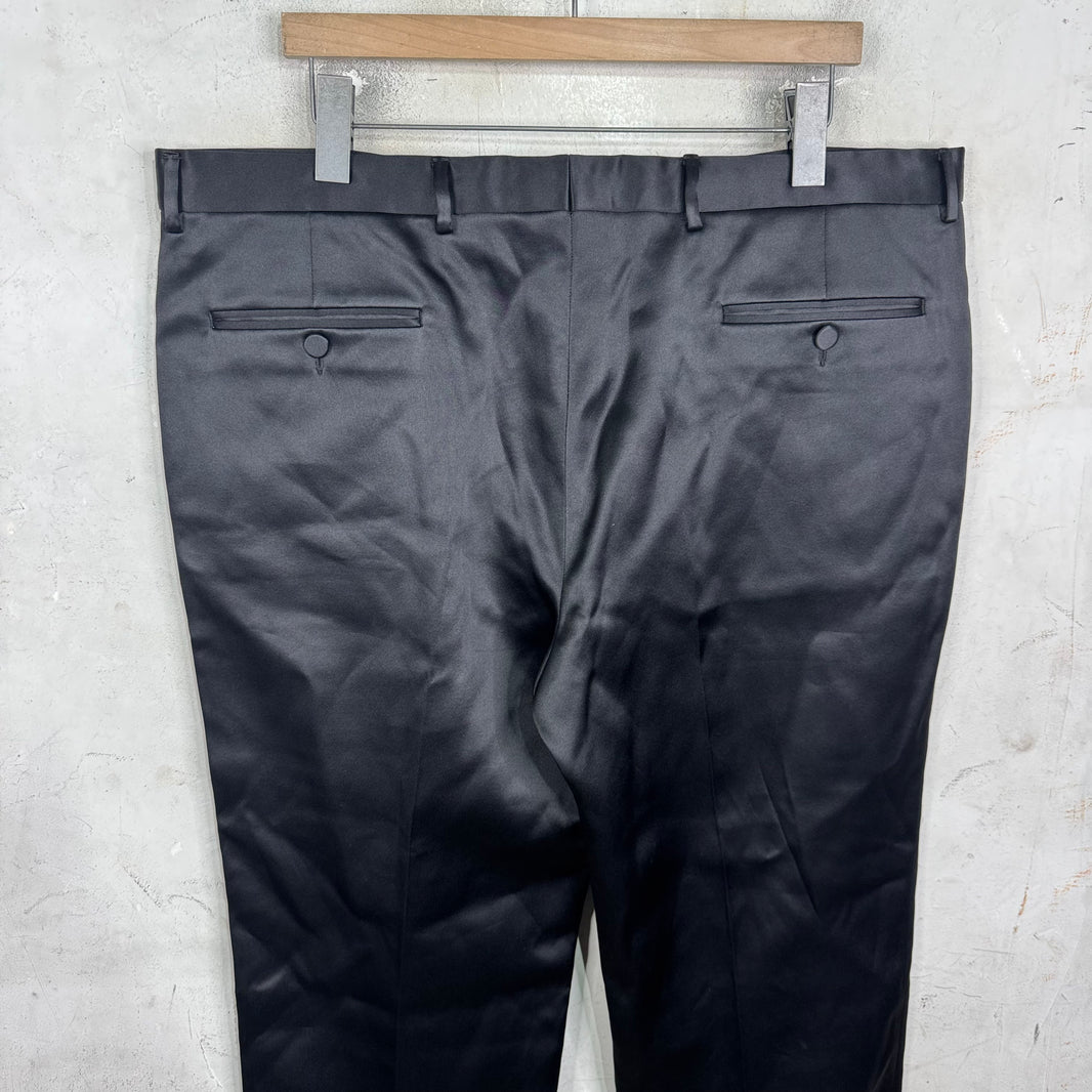 Gucci Black Satin Trousers
