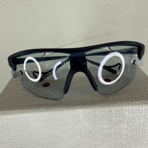PAF District Vision Sports Blue Junya Racer Sunglasses
