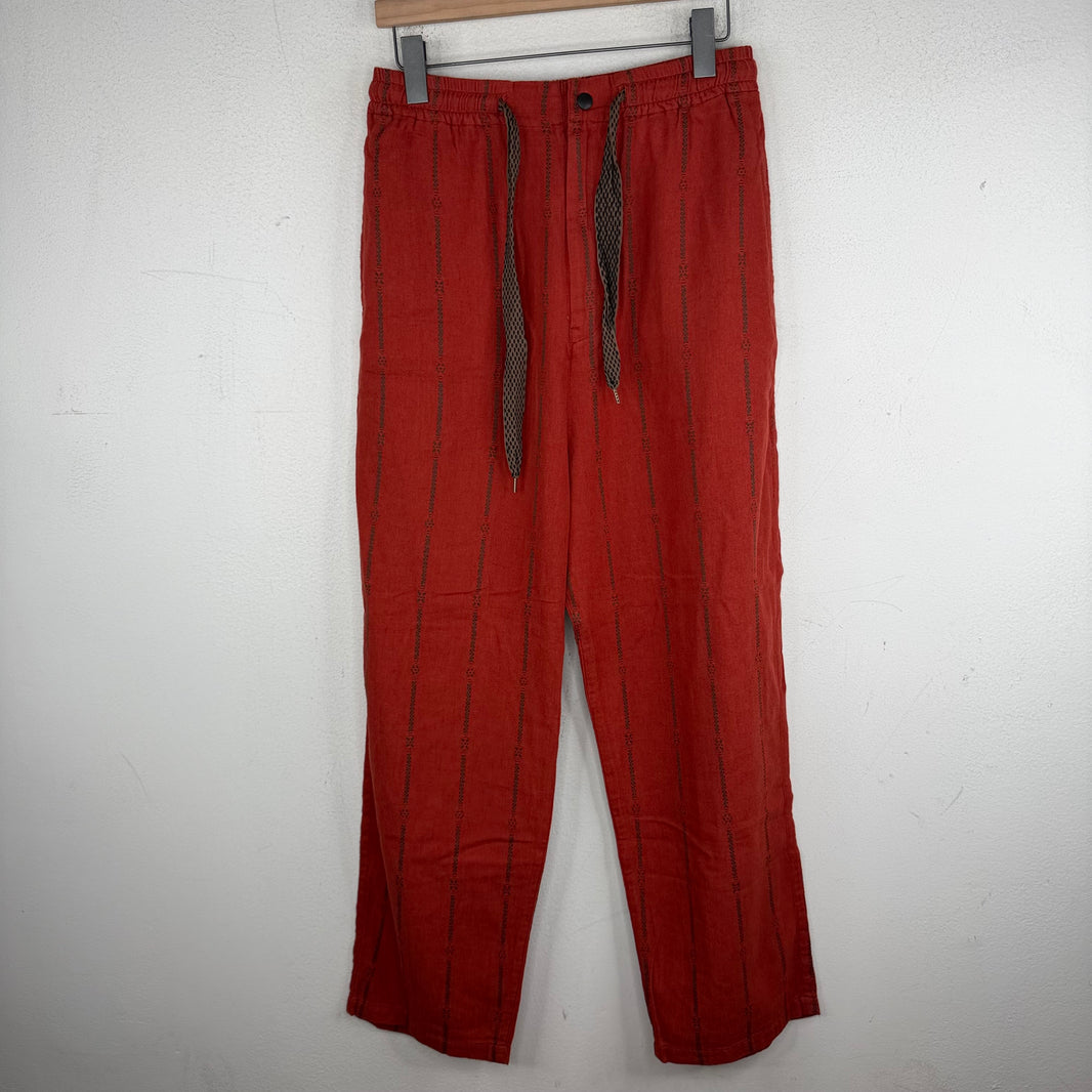 Kapital Orange Striped Easy Pants