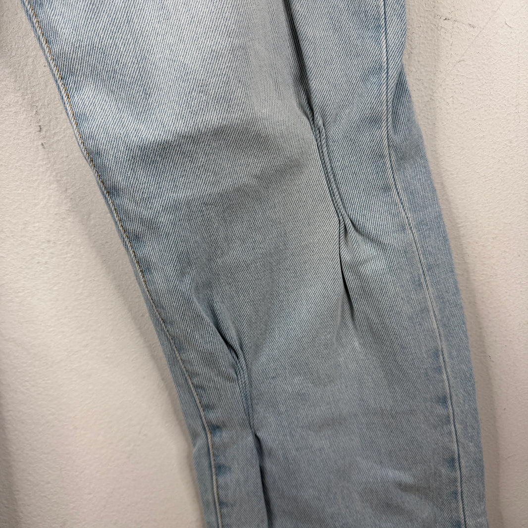 424 Cinched Knee Slim Straight Jeans
