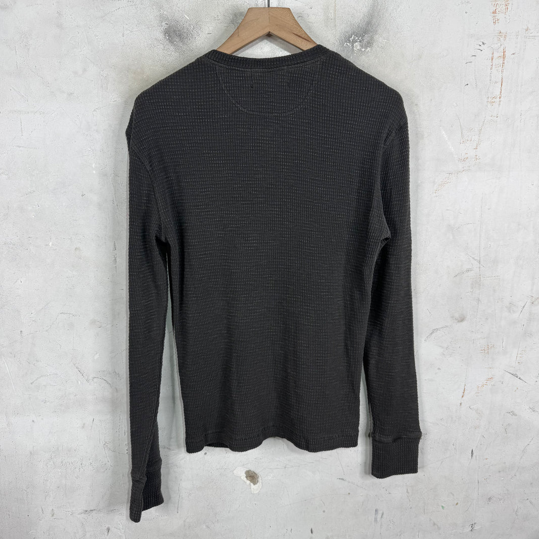 RRL Grey Henley Shirt