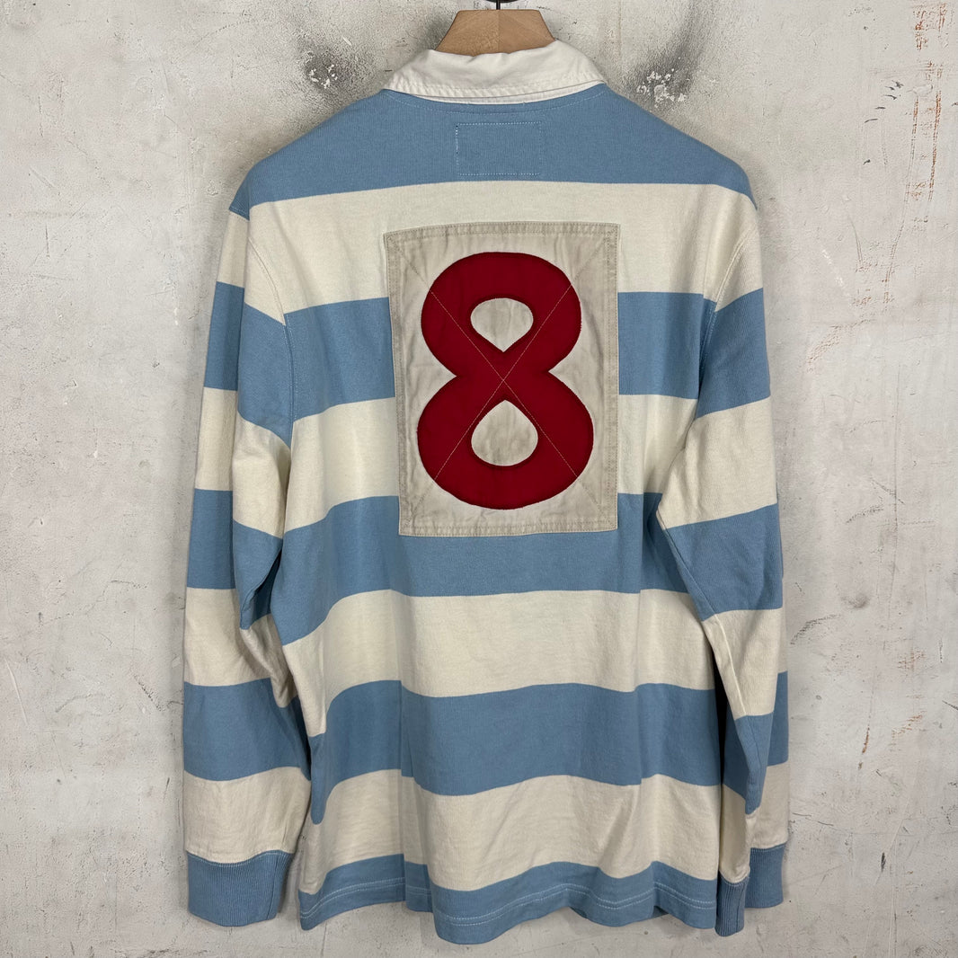 Ralph Lauren Rugby Blue/White RLFC Crest Rugby