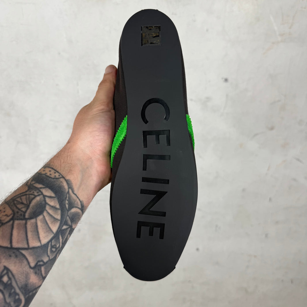 Celine Flat Velvet Sneakers