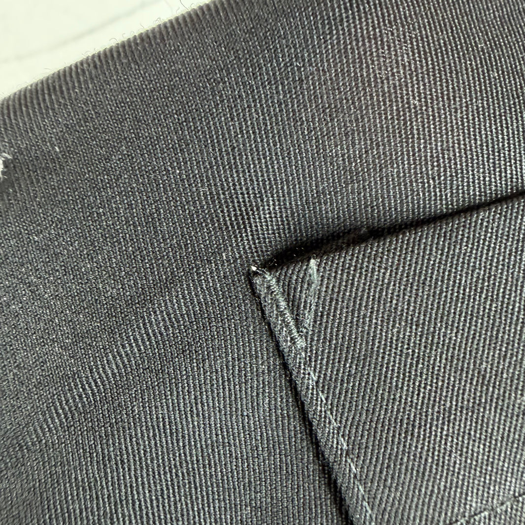 Margiela Contrast Stitch Back Pocket Trousers