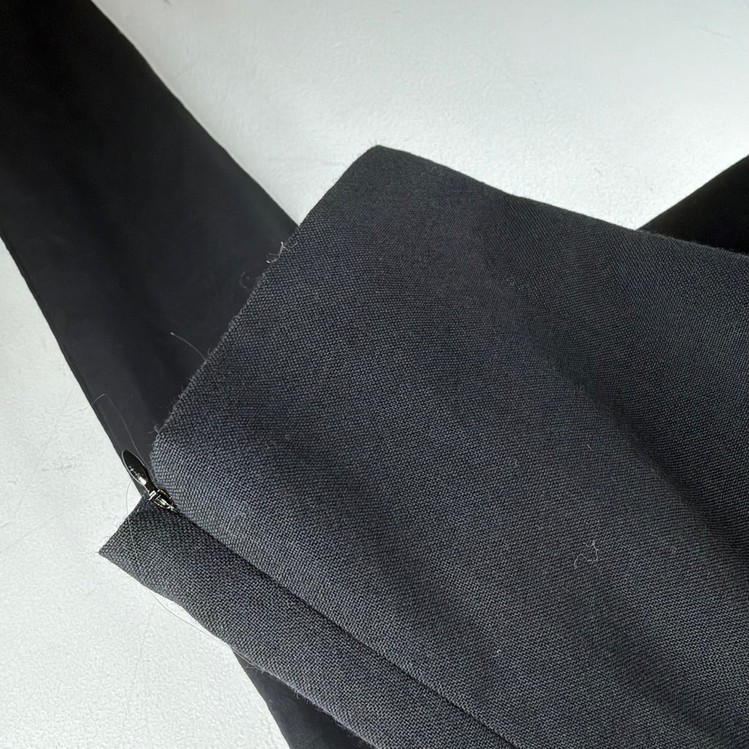 424 Wool Pleated Trousers