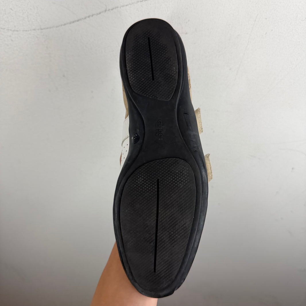 Gucci Vintage Double Velcro Guccissima Sneakers