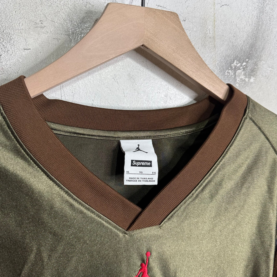 Supreme x Jordan Brown Jersey