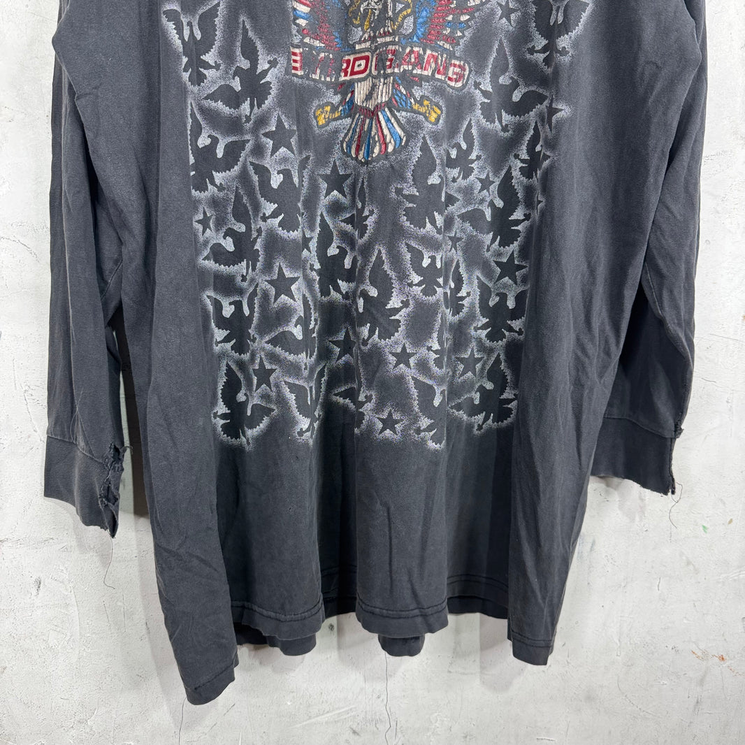 Vintage Dispet Bird Gang Smoked LS T-Shirt