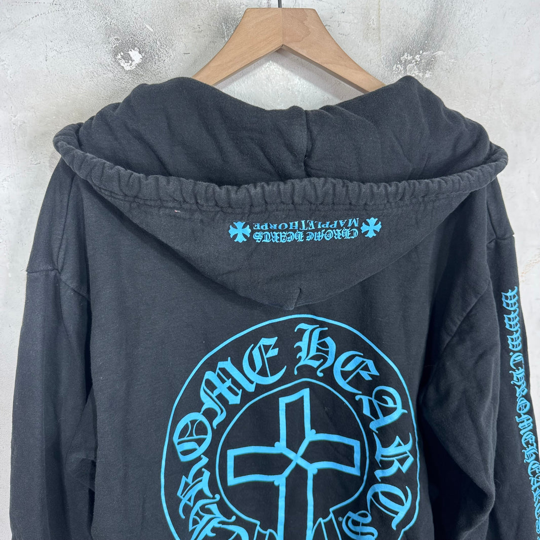 Chrome Hearts Maplethorpe Chopped Web Hoodie