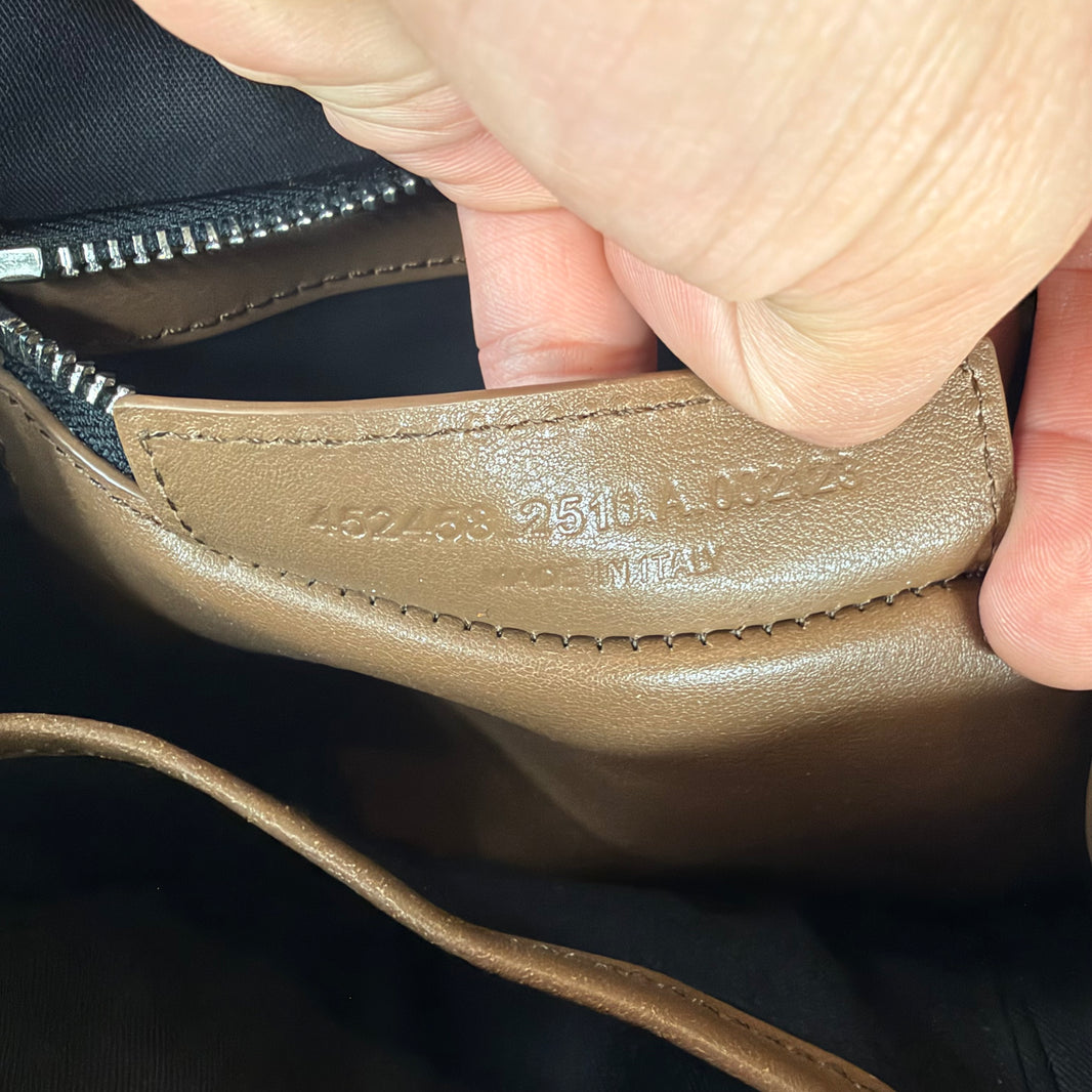 Balenciaga Shearling Bazar Mini Bag
